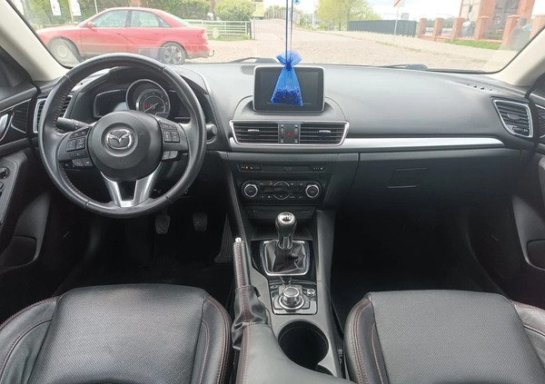 Mazda 3 cena 33900 przebieg: 235000, rok produkcji 2014 z Grudziądz małe 56